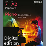 Akira Yuyama Pop Corn (Grade 7, list A2, from the ABRSM Piano Syllabus 2025 & 2026) 1555720
