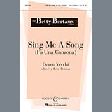 Betty Bertaux Sing Me A Song (Fa Una Canzona) 93134