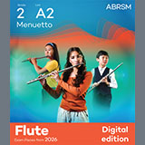 Chevalier de Saint-Georges Menuetto (Grade 2, list A2, from the ABRSM Flute Syllabus from 2026) 1765636