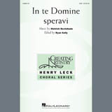 Dietrich Buxtehude In Te Domine Speravi (ed. Ryan Kelly) 407586
