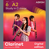 Friedrich Demnitz Study in C minor (Grade 6, list A2, from the ABRSM Clarinet Syllabus from 2026) 1765119