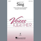 Joe Raposo Sing (from Sesame Street) (arr. Steve Zegree) 97474