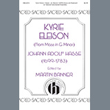 Johann Adolf Hasse Kyrie Eleison (from Mass In G Minor) 460028