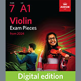 Joseph Gibbs Allemande (Grade 7, A1, from the ABRSM Violin Syllabus from 2024) 1341745