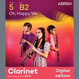 Leonard Bernstein Oh, Happy We (Grade 5, list B2, from the ABRSM Clarinet Syllabus from 2026) 1765075