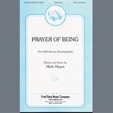 Mark Hayes Prayer Of Being Sheet Music 1830346
