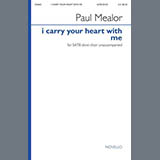 Paul Mealor I Carry Your Heart With Me 507504