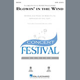 Peter, Paul & Mary Blowin' In The Wind (arr. Mac Huff) 411818