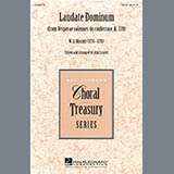 Wolfgang Amadeus Mozart Laudate Dominum (from Vesperae solennes de confessore, K. 339) (arr. John Leavitt) 453955