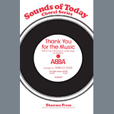 ABBA 'Thank You For The Music (arr. Hawley Ades)' SATB Choir