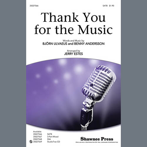 Easily Download ABBA Printable PDF piano music notes, guitar tabs for  3-Part Mixed Choir. Transpose or transcribe this score in no time - Learn how to play song progression.