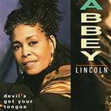 Abbey Lincoln 'Evalina Coffey (The Legend Of)' Piano, Vocal & Guitar Chords (Right-Hand Melody)