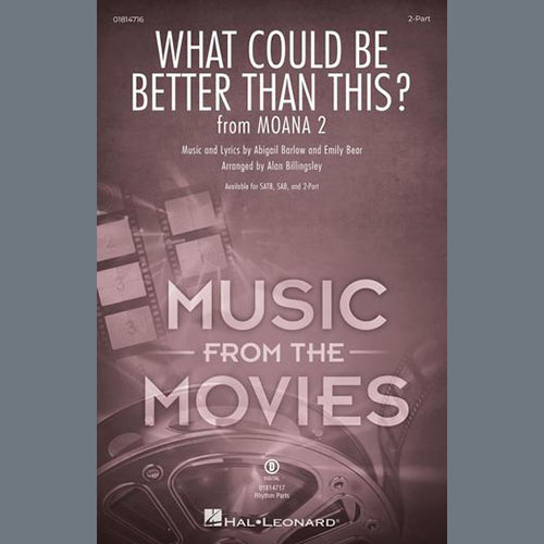 Easily Download Abigail Barlow & Emily Bear Printable PDF piano music notes, guitar tabs for  SAB Choir. Transpose or transcribe this score in no time - Learn how to play song progression.