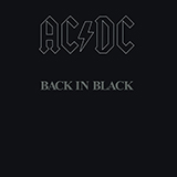 AC/DC 'Back In Black (Drums)' Lead Sheet / Fake Book