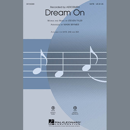 Easily Download Aerosmith Printable PDF piano music notes, guitar tabs for  SAB Choir. Transpose or transcribe this score in no time - Learn how to play song progression.
