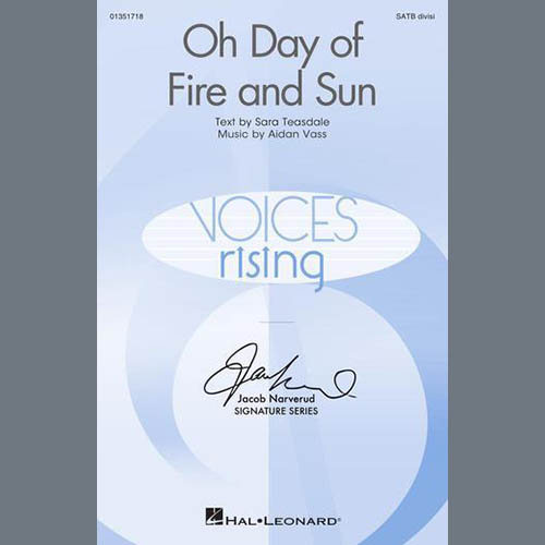 Easily Download Aidan Vass Printable PDF piano music notes, guitar tabs for  SATB Choir. Transpose or transcribe this score in no time - Learn how to play song progression.