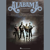 Alabama 'Sad Lookin' Moon' Piano, Vocal & Guitar Chords (Right-Hand Melody)