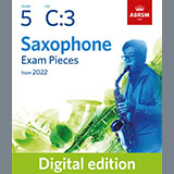 Alan Bullard 'Festival Sax (from Sixty for Sax) (Grade 5 List C3 from the ABRSM Saxophone syllabus from 2022)' Alto Sax Solo