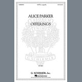 Alice Parker 'Offerings' SATB Choir