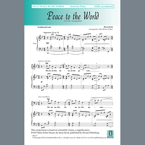 Easily Download Allan Robert Petker Printable PDF piano music notes, guitar tabs for  SATB Choir. Transpose or transcribe this score in no time - Learn how to play song progression.
