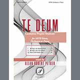 Allan Robert Petker 'Te Deum Laudamus Propter Musicam' SATB Choir