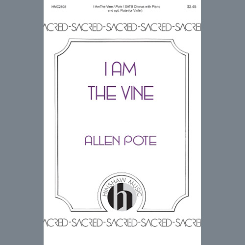 Easily Download Allen Pote Printable PDF piano music notes, guitar tabs for  SATB Choir. Transpose or transcribe this score in no time - Learn how to play song progression.