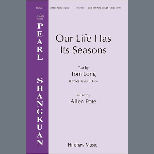 Easily Download Allen Pote Printable PDF piano music notes, guitar tabs for  SATB Choir. Transpose or transcribe this score in no time - Learn how to play song progression.