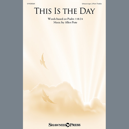 Easily Download Allen Pote Printable PDF piano music notes, guitar tabs for  Choir. Transpose or transcribe this score in no time - Learn how to play song progression.