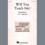 Allen Pote 'Will You Teach Me?' 3-Part Treble Choir