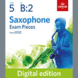 Althea Talbot-Howard 'Andante (from Sonata for the Harp) (Grade 5 List B2 from the ABRSM Saxophone syllabus from 2022)' Alto Sax Solo