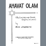 Aminadav Aloni 'Ahavat Olam' SATB Choir