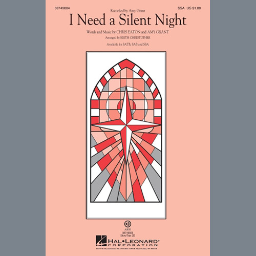 Easily Download Amy Grant Printable PDF piano music notes, guitar tabs for  SAB Choir. Transpose or transcribe this score in no time - Learn how to play song progression.
