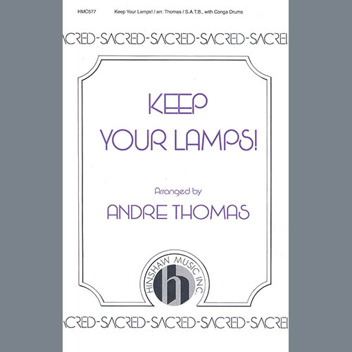 Easily Download André Thomas Printable PDF piano music notes, guitar tabs for  SATB Choir. Transpose or transcribe this score in no time - Learn how to play song progression.