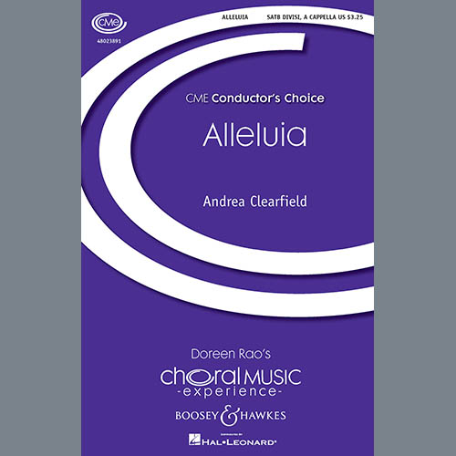 Easily Download Andrea Clearfield Printable PDF piano music notes, guitar tabs for  SATB Choir. Transpose or transcribe this score in no time - Learn how to play song progression.