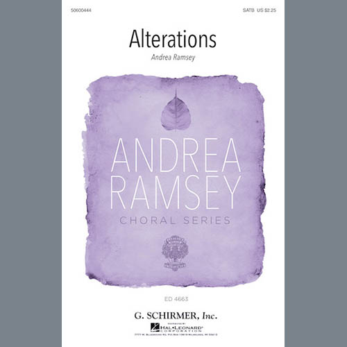 Easily Download Andrea Ramsey Printable PDF piano music notes, guitar tabs for  SATB Choir. Transpose or transcribe this score in no time - Learn how to play song progression.