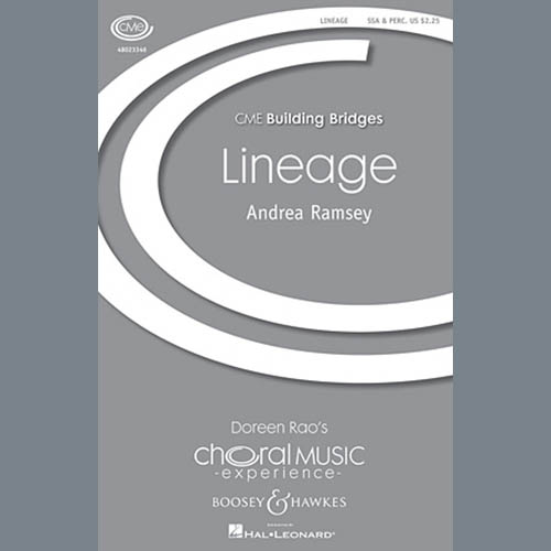 Easily Download Andrea Ramsey Printable PDF piano music notes, guitar tabs for  SSA Choir. Transpose or transcribe this score in no time - Learn how to play song progression.