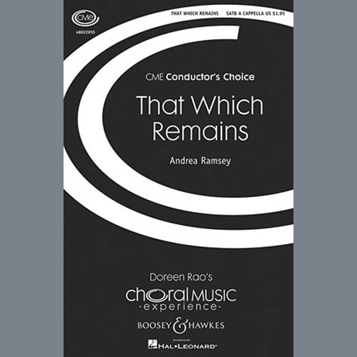 Easily Download Andrea Ramsey Printable PDF piano music notes, guitar tabs for  TTBB Choir. Transpose or transcribe this score in no time - Learn how to play song progression.
