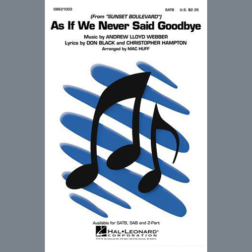 Easily Download Andrew Lloyd Webber Printable PDF piano music notes, guitar tabs for  SATB Choir. Transpose or transcribe this score in no time - Learn how to play song progression.