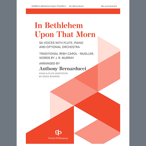 Easily Download Anthony Bernarducci Printable PDF piano music notes, guitar tabs for  Choir. Transpose or transcribe this score in no time - Learn how to play song progression.