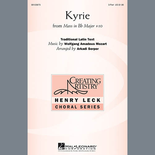 Easily Download Arkadi Serper Printable PDF piano music notes, guitar tabs for  3-Part Treble Choir. Transpose or transcribe this score in no time - Learn how to play song progression.