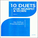 Download Arthur Frackenpohl 10 Duets For Trumpet And Horn Sheet Music and Printable PDF music notes