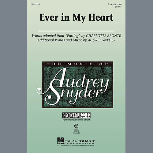 Easily Download Audrey Snyder Printable PDF piano music notes, guitar tabs for  SSA Choir. Transpose or transcribe this score in no time - Learn how to play song progression.