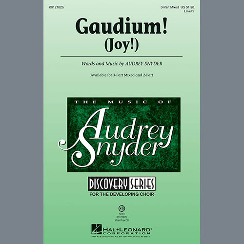 Easily Download Audrey Snyder Printable PDF piano music notes, guitar tabs for  2-Part Choir. Transpose or transcribe this score in no time - Learn how to play song progression.