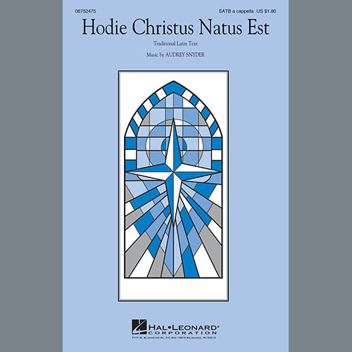 Easily Download Audrey Snyder Printable PDF piano music notes, guitar tabs for  SATB Choir. Transpose or transcribe this score in no time - Learn how to play song progression.