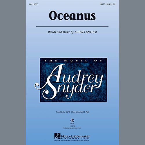 Easily Download Audrey Snyder Printable PDF piano music notes, guitar tabs for  3-Part Mixed Choir. Transpose or transcribe this score in no time - Learn how to play song progression.