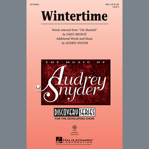 Easily Download Audrey Snyder Printable PDF piano music notes, guitar tabs for  SSA Choir. Transpose or transcribe this score in no time - Learn how to play song progression.