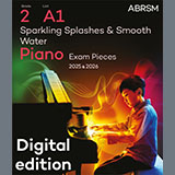 Barbara Arens 'Sparkling Splashes & Smooth Water (Grade 2, list A1, from the ABRSM Piano Syllabus 2025 & 2026)' Piano Solo