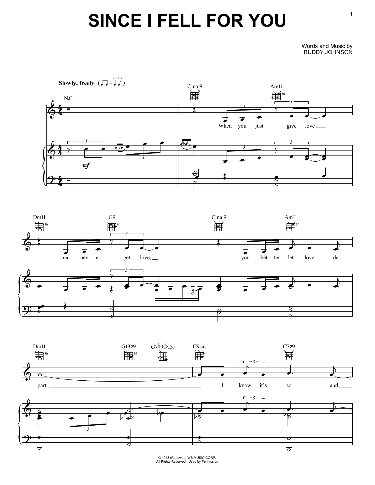 Barbra Streisand Since I Fell For You sheet music notes and chords arranged for Solo Guitar