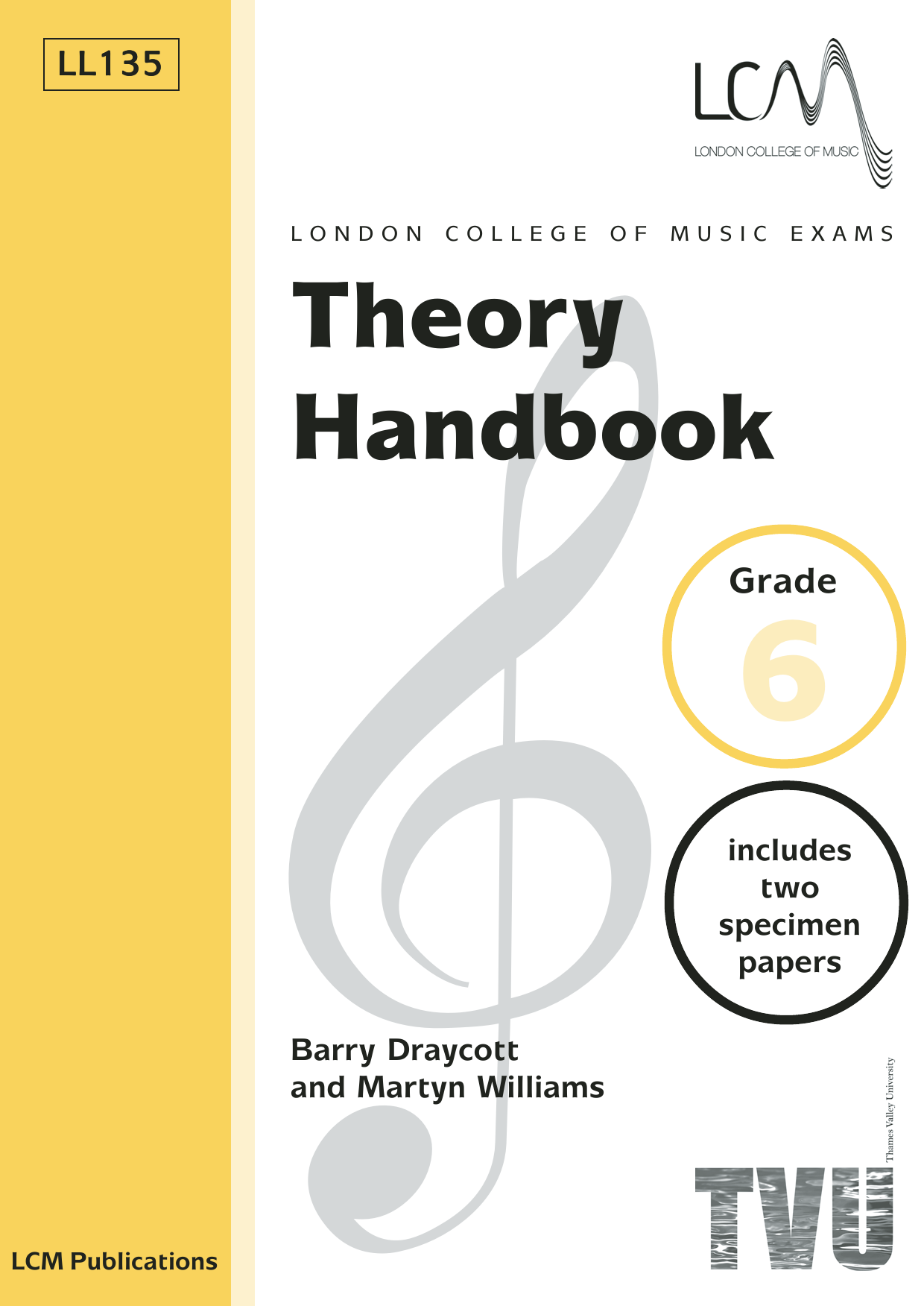 Barry Draycott and Martyn Williams LCME Theory Handbook Grade 6 sheet music notes and chords arranged for Instrumental Method