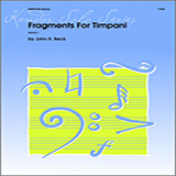 Download Beck Fragments For Timpani Sheet Music and Printable PDF music notes